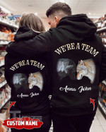 Couple Shirts - Personalized Till Our Last Breath Wolf Couple Matching Couple, Valentine 2022 gift Graphic Unisex T Shirt, Sweatshirt, Hoodie Size S - 5XL