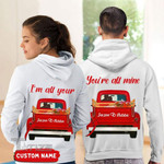 Couple Shirts - Personalized I'M All Your - You'Re All Mine Couple Matching Couple, Valentine 2022 gift Graphic Unisex T Shirt, Sweatshirt, Hoodie Size S - 5XL