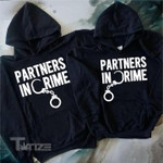 Couple Shirts Partner Incrime Matching Couple, Valentine 2022 gifts Graphic Unisex T Shirt, Sweatshirt, Hoodie Size S - 5XL