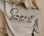 Super Mom, Mom Life Mother's day Graphic Unisex T Shirt, Sweatshirt, Hoodie Size S - 5XL