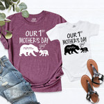 Our 1st Mother's Day Graphic Unisex T Shirt, Sweatshirt, Hoodie Size S - 5XL