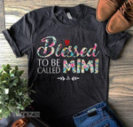 Blessed To Be Called Mimi Graphic Unisex T Shirt, Sweatshirt, Hoodie Size S - 5XL