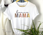 Bonus Mama Leopard Graphic Unisex T Shirt, Sweatshirt, Hoodie Size S - 5XL