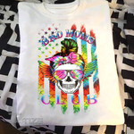 Bad Moms Club Skull Mom Tie Dye Graphic Unisex T Shirt, Sweatshirt, Hoodie Size S - 5XL