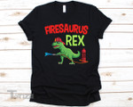 Firesaurus Rex International Firefighters Day 2022 Graphic Unisex T Shirt, Sweatshirt, Hoodie Size S - 5XL