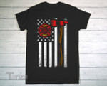 Thin Red Line Flag USA Firefighter International Firefighters Day 2022 Graphic Unisex T Shirt, Sweatshirt, Hoodie Size S - 5XL