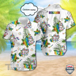 Personalized Unicorn LGBT All Over Printed Hawaiian Shirt Size S - 5XL