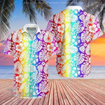 Lgbt Tropical All Over Printed Hawaiian Shirt Size S - 5XL