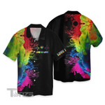 Lgbt Love Is Love Colorful All Over Printed Hawaiian Shirt Size S - 5XL