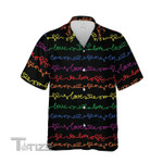 LGBT Gay Pride Love Pattern Unisex Hawaiian Shirts All Over Printed Hawaiian Shirt Size S - 5XL