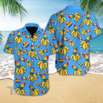 Hawaiian Aloha Shirts LGBT Banana All Over Printed Hawaiian Shirt Size S - 5XL