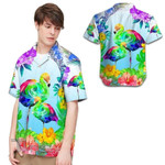 Hawaiian Aloha Shirts LGBT Flamingo Tropical All Over Printed Hawaiian Shirt Size S - 5XL