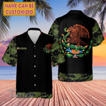 Father's Day Gift Mexico Symbols Hawaiian Shirts All Over Printed Hawaiian Shirt Size S - 5XL