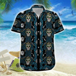 Skull Sugar Welder All Over Printed Hawaiian Shirt Size S - 5XL