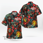 Halloween Skull Beware All Over Printed Hawaiian Shirt Size S - 5XL