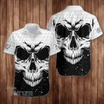 White Skull Golf Unisex All Over Printed Hawaiian Shirt Size S - 5XL