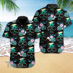 Skull Cool Tropical Full Printings All Over Printed Hawaiian Shirt Size S - 5XL