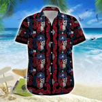 Skull Sugar Texas All Over Printed Hawaiian Shirt Size S - 5XL