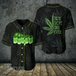 Best Dope Dad Ever Weed Baseball Shirt