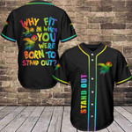Baseball Tee LGBT - Stand Out Baseball Jersey 401 Baseball Shirt