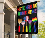 LGBT Hate Has No Home Here Garden Flag, House Flag