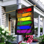Youâ€™ve Got An Ally In Me LGBT Flag Garden Flag, House Flag