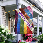 Love Is Love. LGBT Flag Garden Flag, House Flag