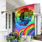 LGBT Equality Flag In This House Love Is Love Garden Flag, House Flag