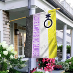 Love Knows No Gender Non-binary Flag Garden Flag, House Flag