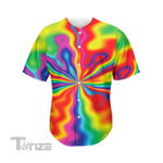 Rainbow Psychedelic Baseball Shirt