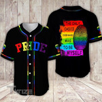 Lgbt Pride I Ever Made Was To Be Myself Baseball Shirt
