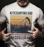 Kitesurfing Cooler Dad Graphic Unisex T Shirt, Sweatshirt, Hoodie Size S - 5XL
