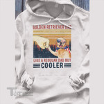 Golden Retriever Cooler Dad Graphic Unisex T Shirt, Sweatshirt, Hoodie Size S - 5XL