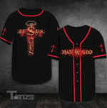 Father's Day Gift Jesus Dad Man Of God 3D All Over Print Baseball Shirt