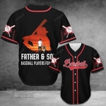 Father Day Gift Father And Son Players For Life 3D All Over Print Baseball Shirt