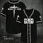 Father's Day Gift Dad Man Of God 3D All Over Print Baseball Shirt