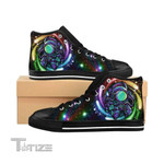 Pride Rainbow LGBT Galaxy Unisex High Top Canvas Shoes