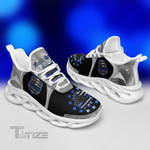 Police Back The Blue Clunky Sneakers