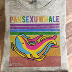 Pansexuwhale Graphic Unisex T Shirt, Sweatshirt, Hoodie Size S - 5XL