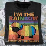 LGBTQ Pride I'm The Rainbow Sheep Of The Family Graphic Unisex T Shirt, Sweatshirt, Hoodie Size S - 5XL