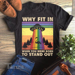 LGBTQ+ Pride UFO flamingo Graphic Unisex T Shirt, Sweatshirt, Hoodie Size S - 5XL