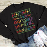 Gay Christmas Lgbt Happy Holigays Rainbow Party Graphic Unisex T Shirt, Sweatshirt, Hoodie Size S - 5XL