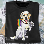 Labrador Gay Pride Lgbt Graphic Unisex T Shirt, Sweatshirt, Hoodie Size S - 5XL