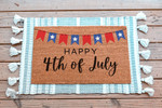 Home United States of America Flag 4th of July Doormat