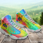 Butterfly Gay God Accepts You LGBT 13 Sneakers XIII Shoes