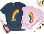 LGBT Couple Matching Shirt Love Wins Graphic Unisex T Shirt, Sweatshirt, Hoodie Size S - 5XL