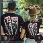 Matching Couple Shirt Couple King Queen Poker 3D All Over Printed Shirt, Sweatshirt, Hoodie, Bomber Jacket Size S - 5XL