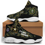 Us Army Grandpa camo White 13 Sneakers XIII Shoes