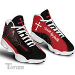 Warrior Jesus Walk By Faith White 13 Sneakers XIII Shoes
