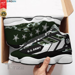 Us Army camo green White 13 Sneakers XIII Shoes